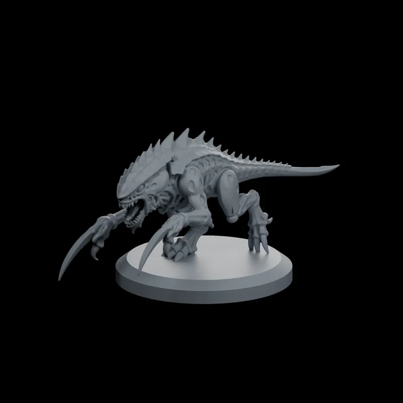 Termagant Brood miniature — 3D render